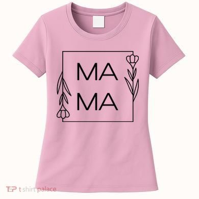 Mama Cute Flower Mother's Day Gift Women's T-Shirt