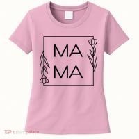 Mama Cute Flower Mother's Day Gift Women's T-Shirt thumb 0
