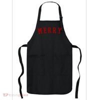 Merry Christmas Festive Holiday Apron thumb 0