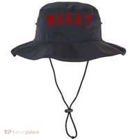 Merry Christmas Festive Holiday Bucket Hat thumb 0