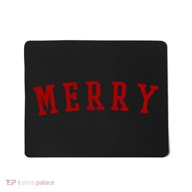 Merry Christmas Festive Holiday Mousepad