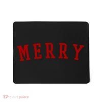 Merry Christmas Festive Holiday Mousepad thumb 0