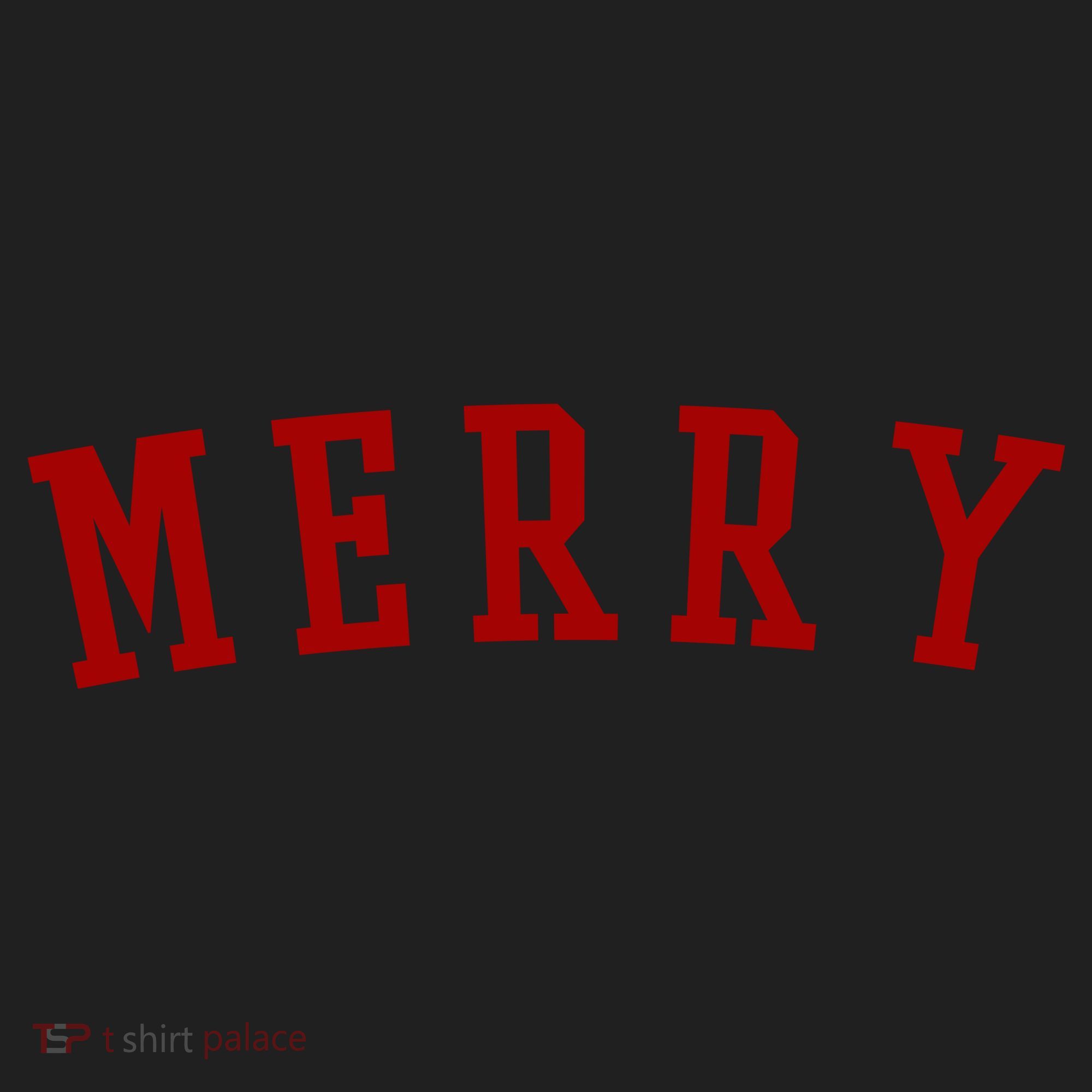 Merry Christmas Festive Holiday Golf Towel