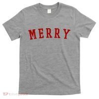 Merry Christmas Festive Holiday T-Shirt thumb 0