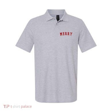 Merry Christmas Festive Holiday Polo
