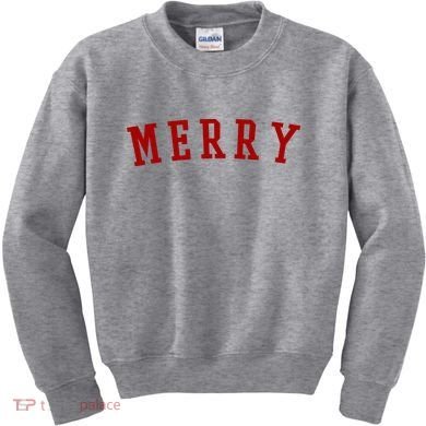 Merry Christmas Festive Holiday Kids Sweatshirt