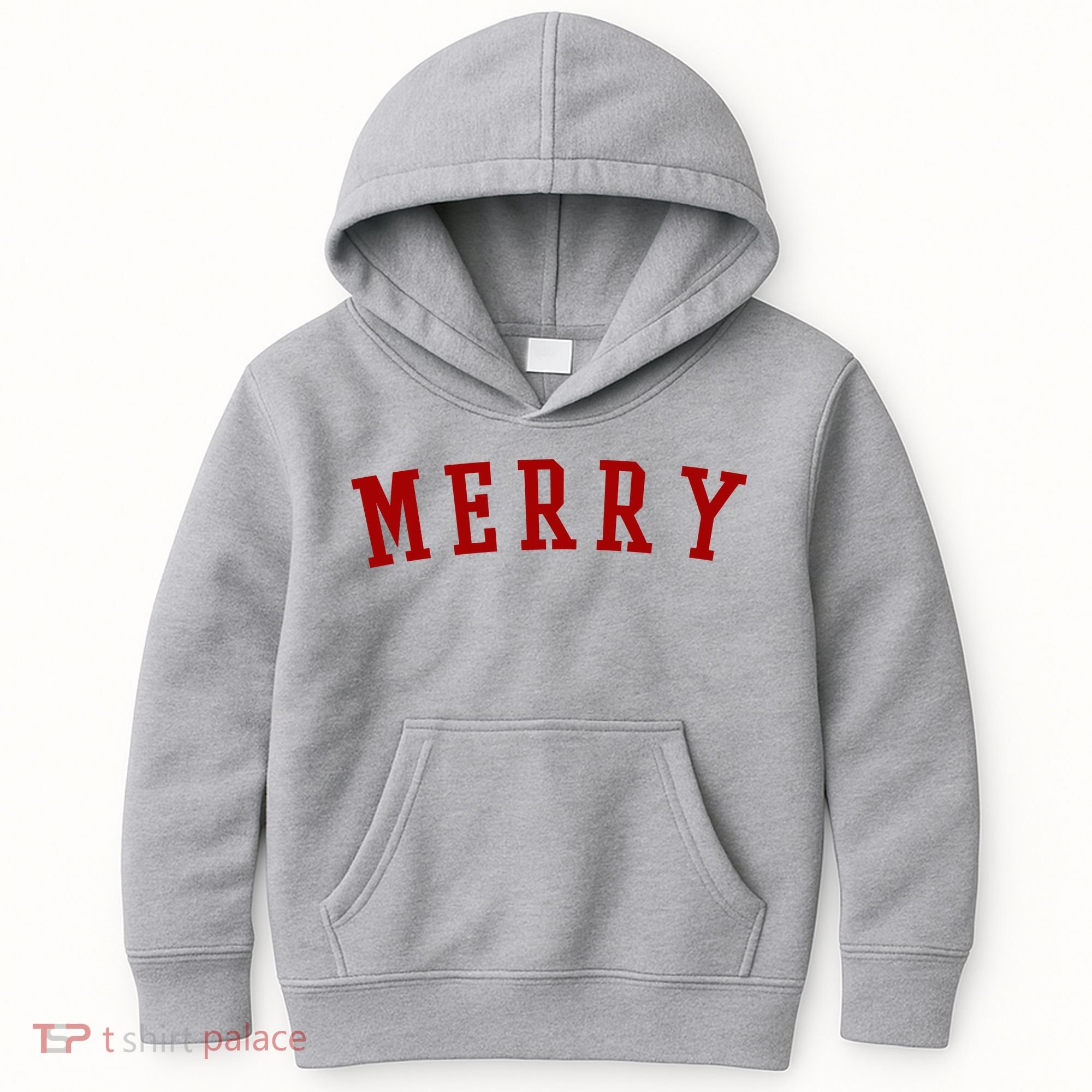 Merry Christmas Festive Holiday Kids Hoodie