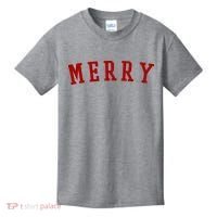 Merry Christmas Festive Holiday Kids T-Shirt thumb 0
