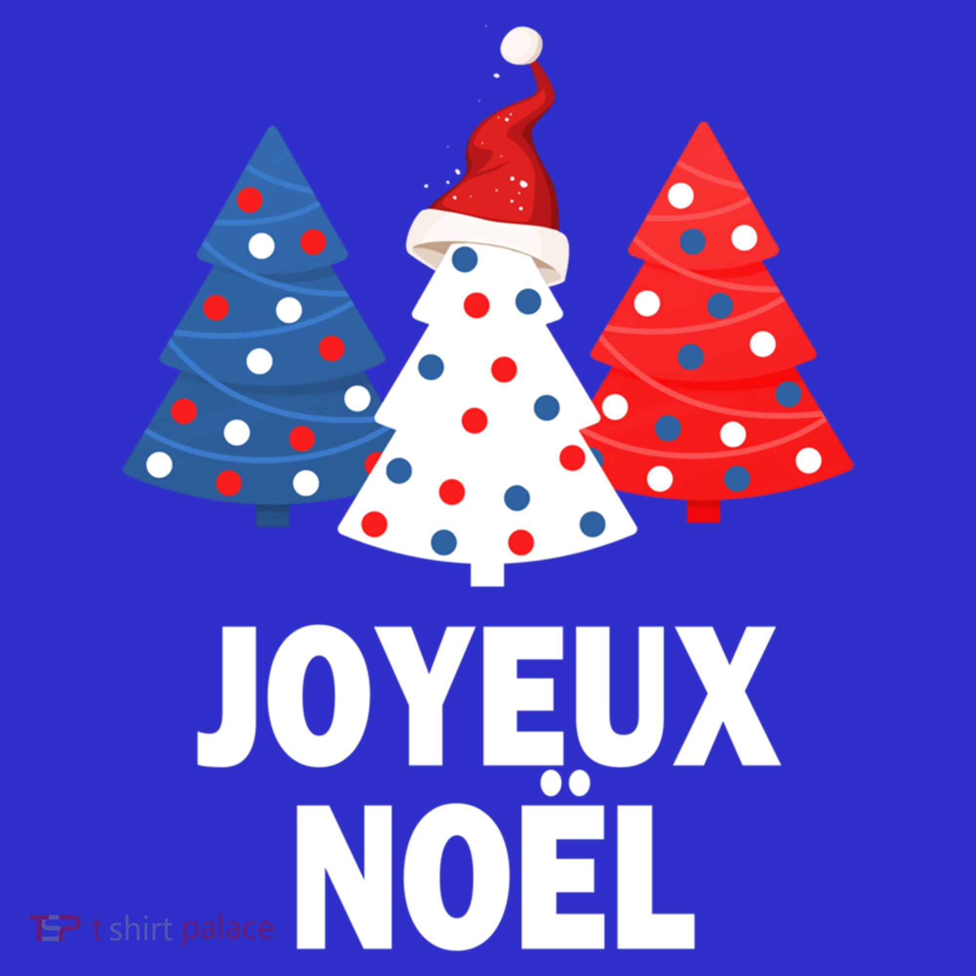 Merry Christmas French Tree France Lovers Flag Joyeux Noel Gift Women's Tank Top