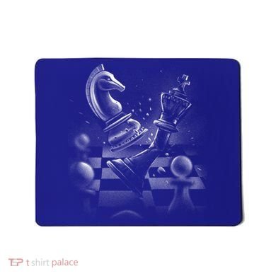 Monochrome Chess Game Graphic Classic Strategy Design Gift Mousepad