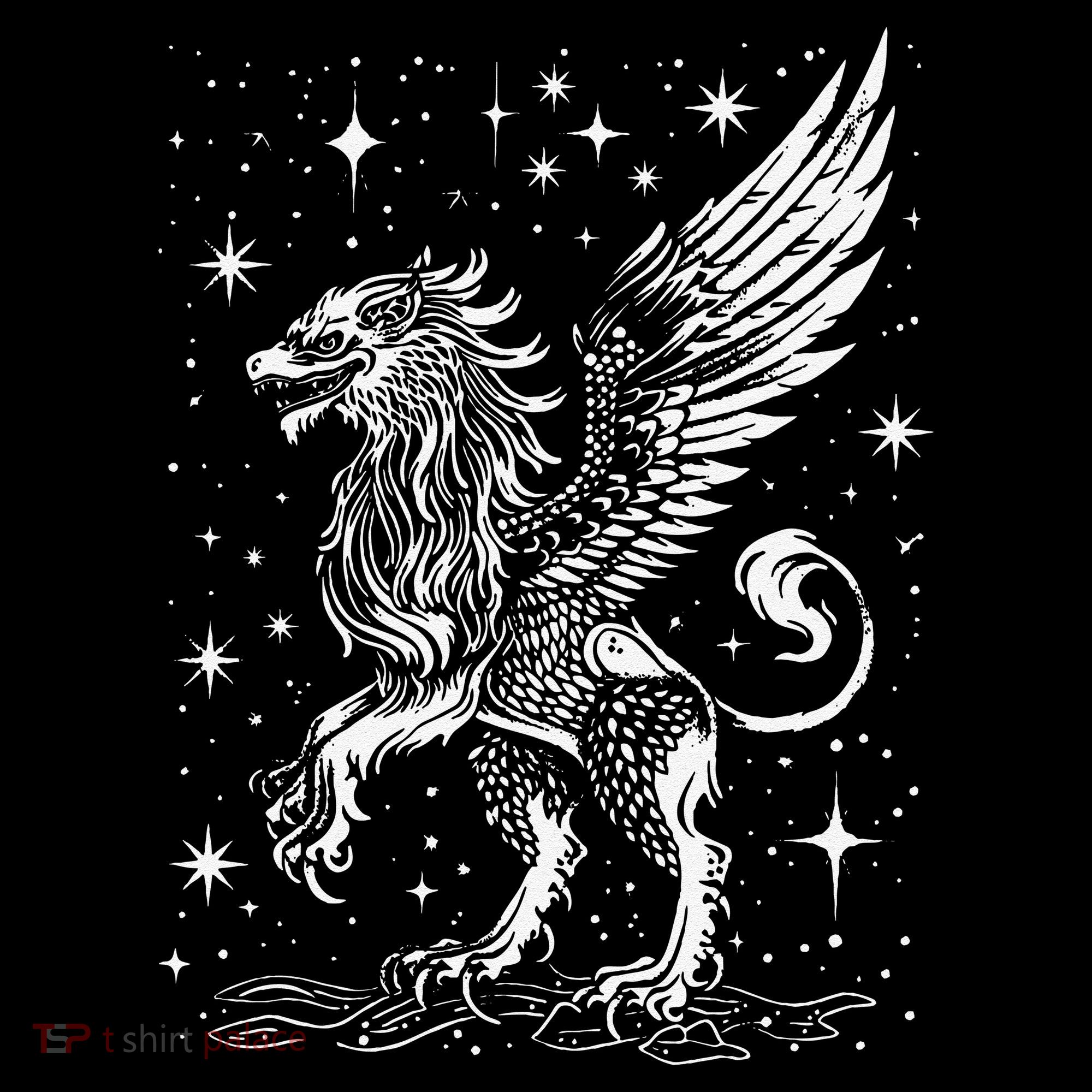 Mystical Creepy Gryphon Greek Mythical Creature Coffee Mug