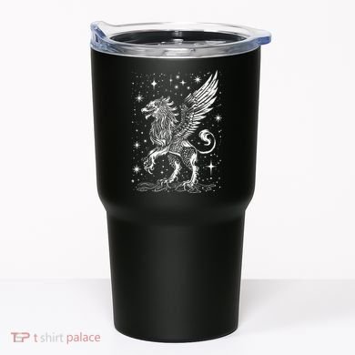 Mystical Creepy Gryphon Greek Mythical Creature Tumbler