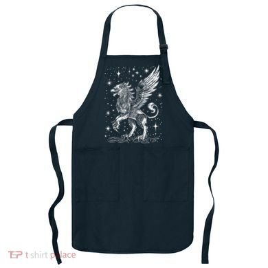 Mystical Creepy Gryphon Greek Mythical Creature Apron