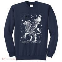 Mystical Creepy Gryphon Greek Mythical Creature Sweatshirt thumb 0