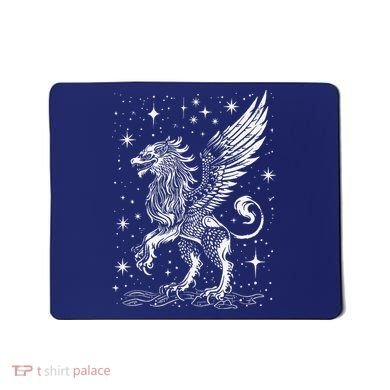Mystical Creepy Gryphon Greek Mythical Creature Mousepad