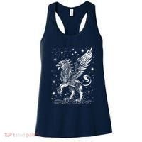 Mystical Creepy Gryphon Greek Mythical Creature Women's Tank Top thumb 0