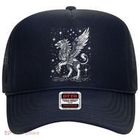 Mystical Creepy Gryphon Greek Mythical Creature Hat thumb 0