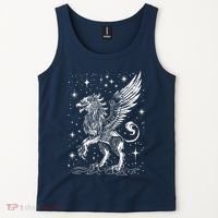 Mystical Creepy Gryphon Greek Mythical Creature Tank Top thumb 2