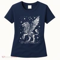 Mystical Creepy Gryphon Greek Mythical Creature Women's T-Shirt thumb 0