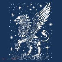 Mystical Creepy Gryphon Greek Mythical Creature Women's T-Shirt thumb 6