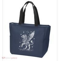Mystical Creepy Gryphon Greek Mythical Creature Tote Bag thumb 3
