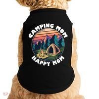 Mom Camping Gift Happy Camping Mom Camper Gift Mother Meaningful Gift Doggie Tank thumb 0