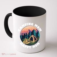Mom Camping Gift Happy Camping Mom Camper Gift Mother Meaningful Gift Coffee Mug thumb 0
