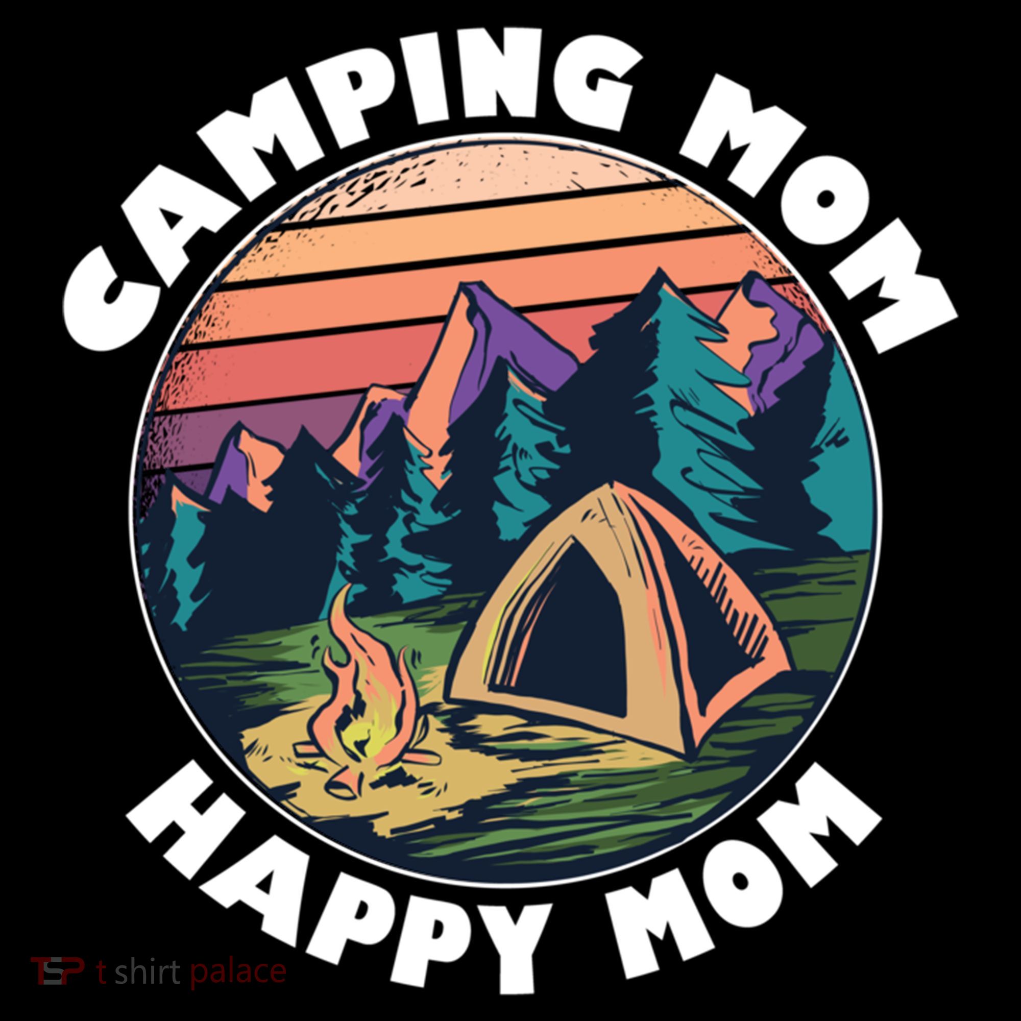 Mom Camping Gift Happy Camping Mom Camper Gift Mother Meaningful Gift Coffee Mug