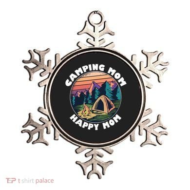 Mom Camping Gift Happy Camping Mom Camper Gift Mother Meaningful Gift Ornament