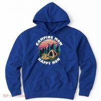 Mom Camping Gift Happy Camping Mom Camper Gift Mother Meaningful Gift Hoodie thumb 0
