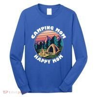 Mom Camping Gift Happy Camping Mom Camper Gift Mother Meaningful Gift Long Sleeve Shirt thumb 0