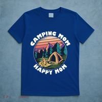 Mom Camping Gift Happy Camping Mom Camper Gift Mother Meaningful Gift T-Shirt thumb 5