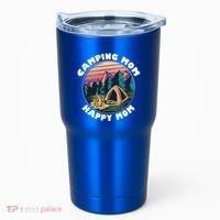 Mom Camping Gift Happy Camping Mom Camper Gift Mother Meaningful Gift Tumbler thumb 0