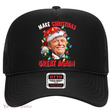Make Christmas Great Again Funny Donald Trump Xmas Lights Hat