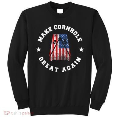 Make Cornhole Great Again Funny USA Sweatshirt
