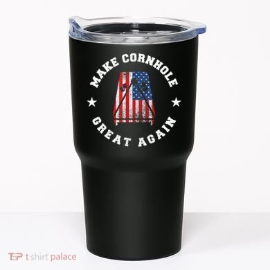 Make Cornhole Great Again Funny USA Tumbler