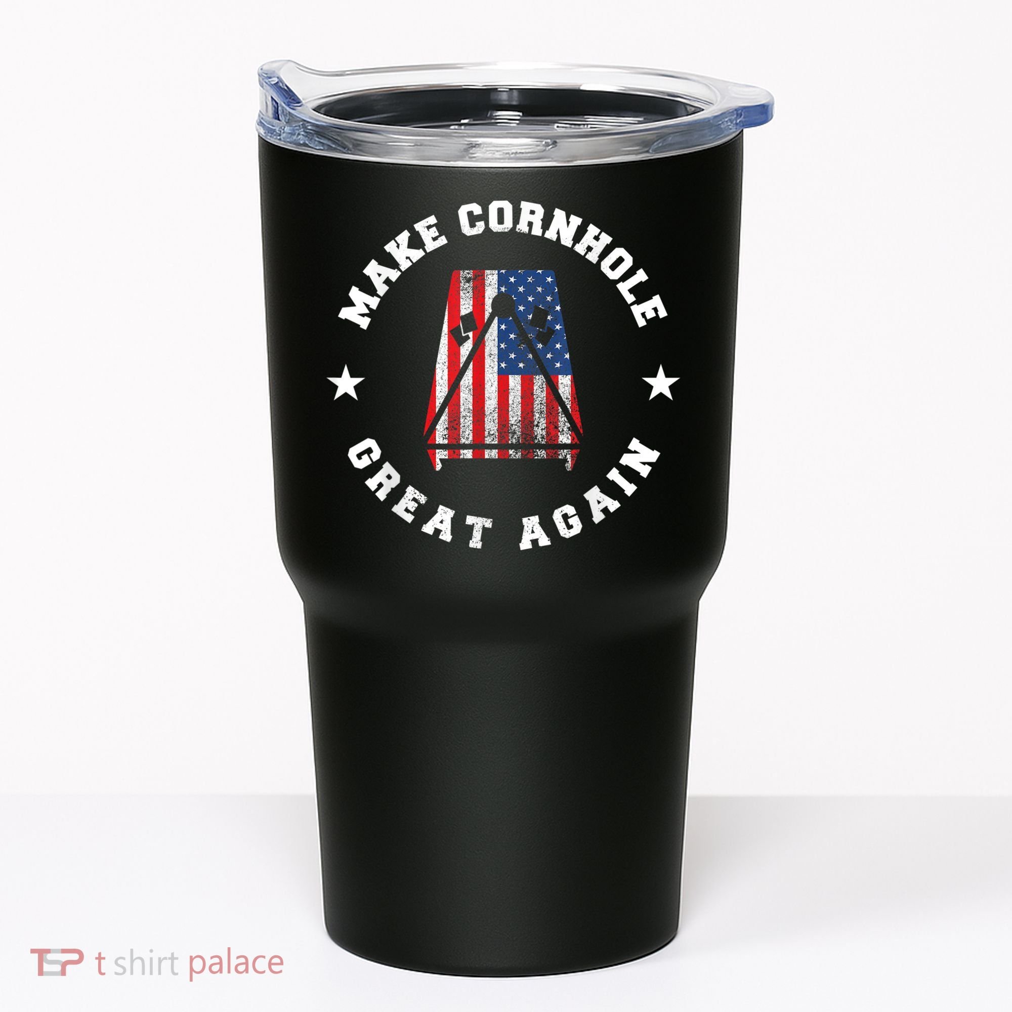 Make Cornhole Great Again Funny USA Tumbler