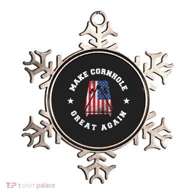 Make Cornhole Great Again Funny USA Ornament
