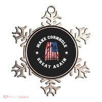 Make Cornhole Great Again Funny USA Ornament thumb 0
