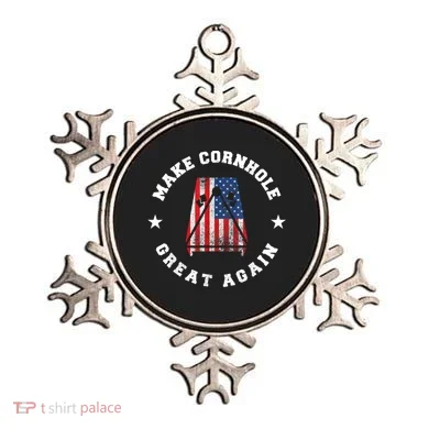 Make Cornhole Great Again Funny USA Ornament