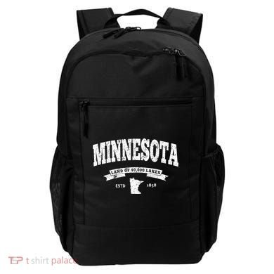 Minnesota Cool Gift Vintage Minnesota Gift Retro Mn Backpack