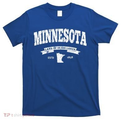 Minnesota Cool Gift Vintage Minnesota Gift Retro Mn T-Shirt
