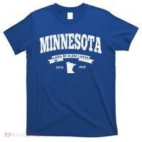 Minnesota Cool Gift Vintage Minnesota Gift Retro Mn T-Shirt thumb 0