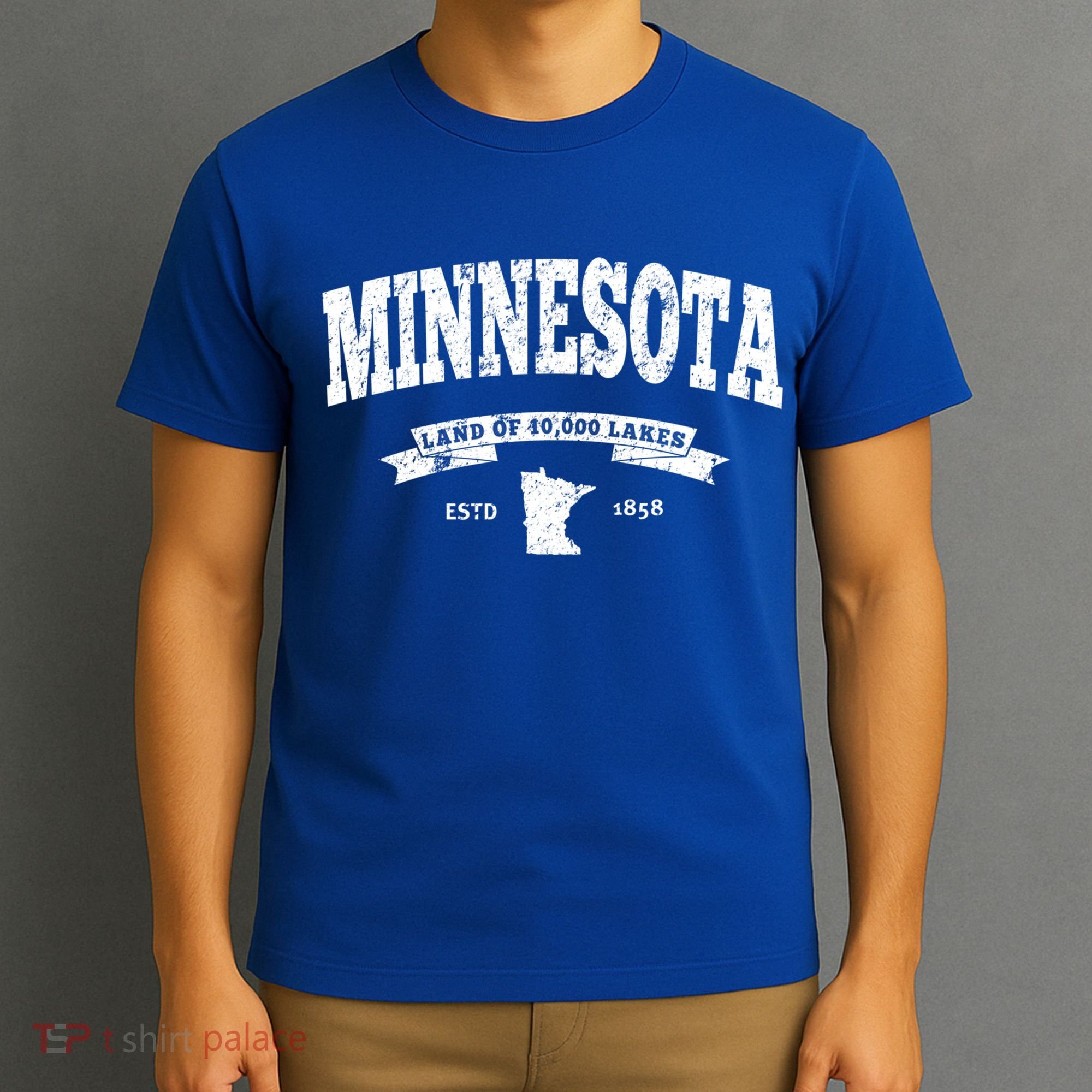 Minnesota Cool Gift Vintage Minnesota Gift Retro Mn T-Shirt