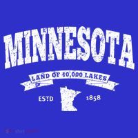 Minnesota Cool Gift Vintage Minnesota Gift Retro Mn T-Shirt thumb 7