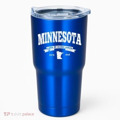 Minnesota Cool Gift Vintage Minnesota Gift Retro Mn Tumbler