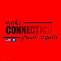 Make Connecticut Great Again Santa Hat thumb 1