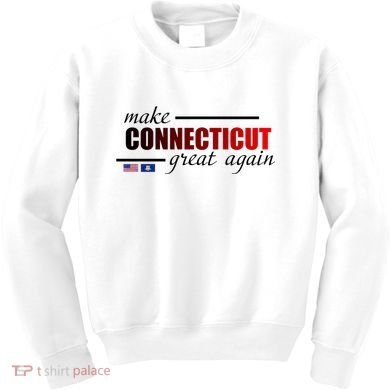 Make Connecticut Great Again Kids Sweatshirt