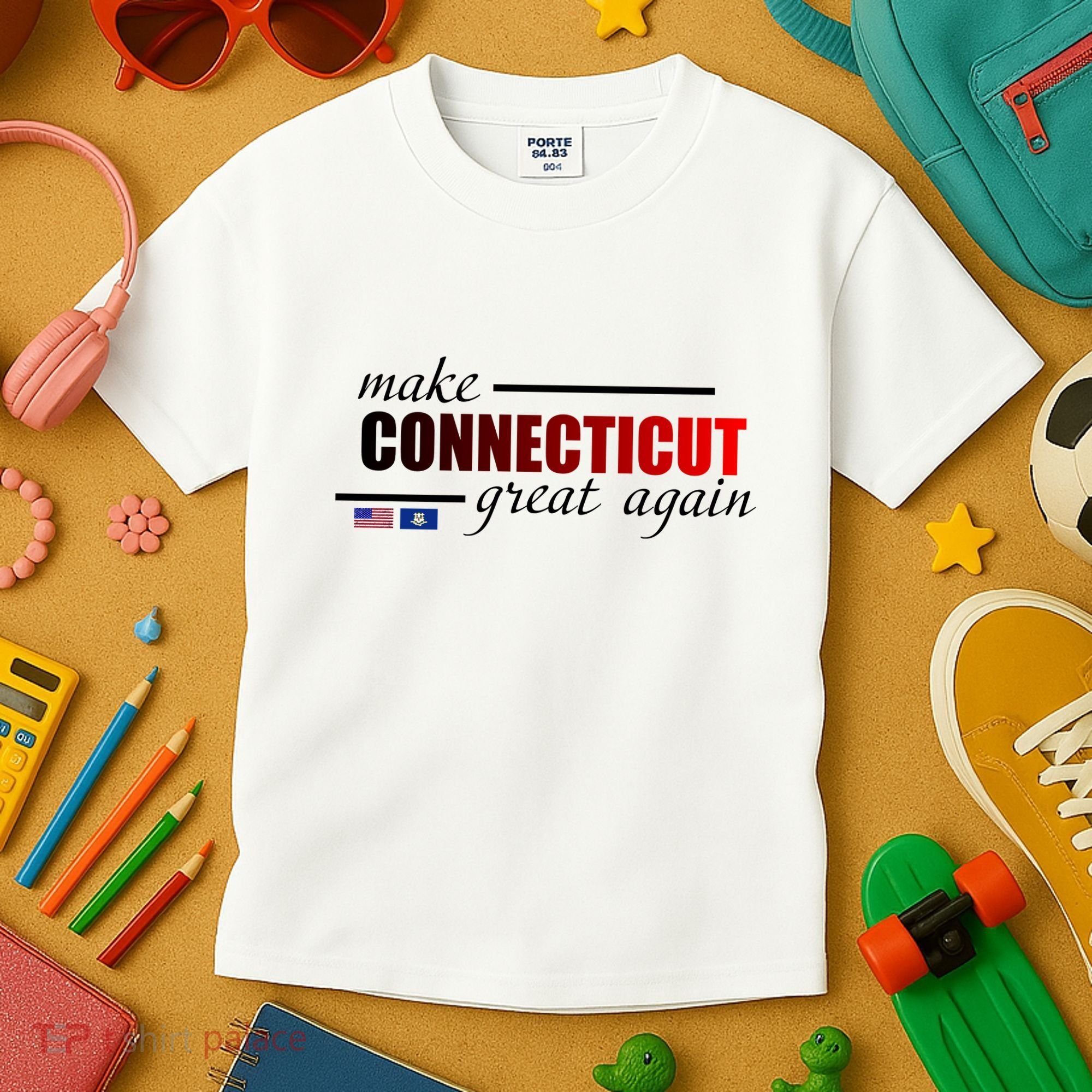 Make Connecticut Great Again Kids T-Shirt