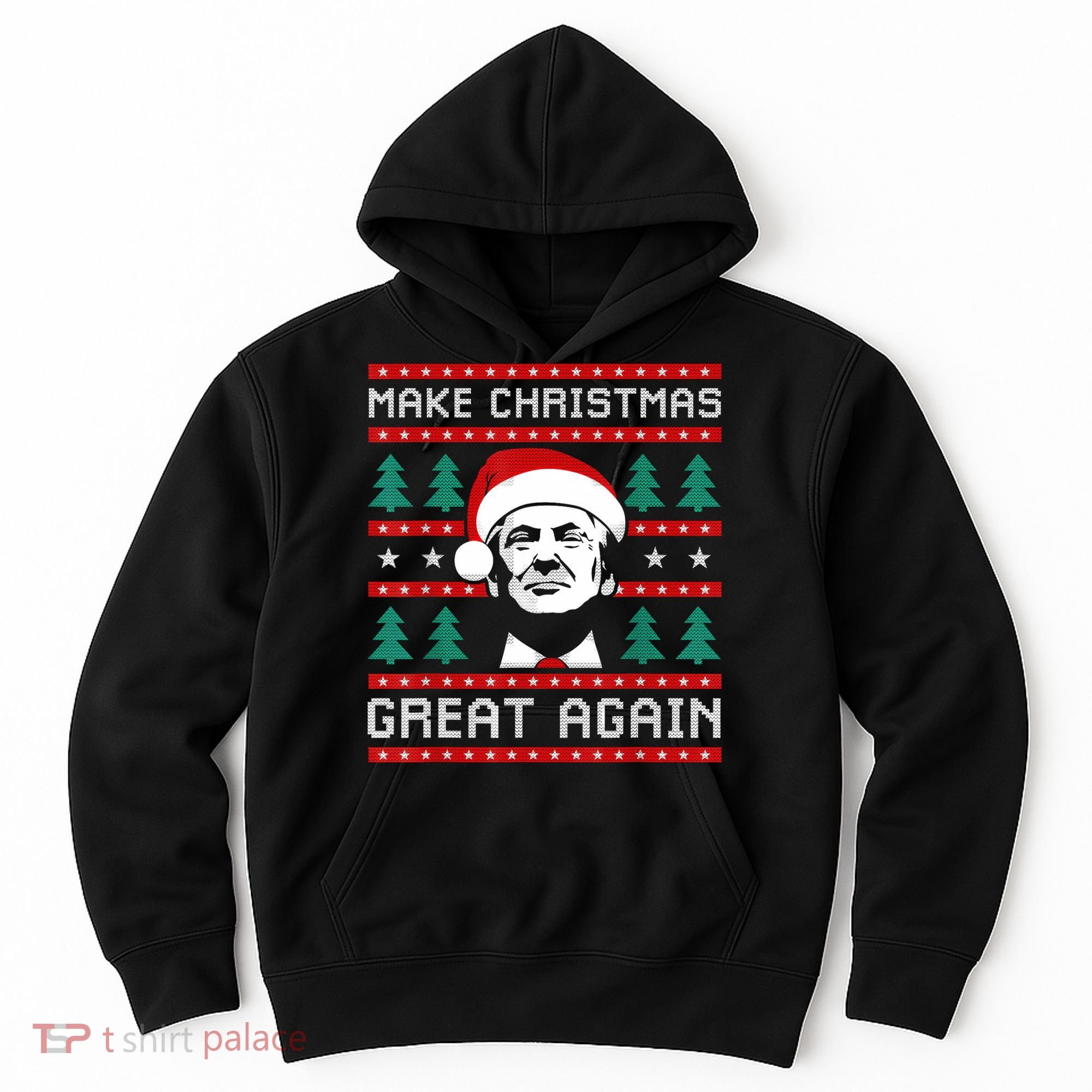 Make Christmas Great Again Trump Hoodie